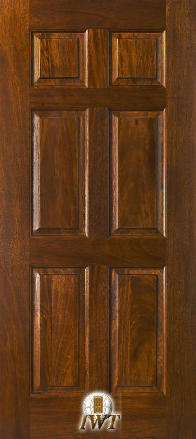 6 panel door